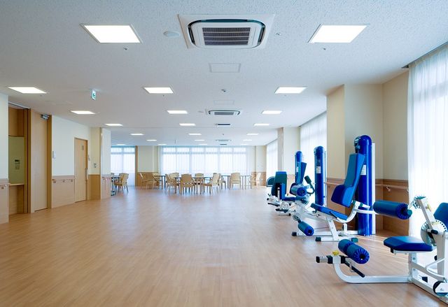 充実した機能訓練室