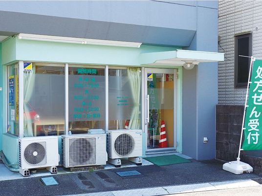 受付の出入口  