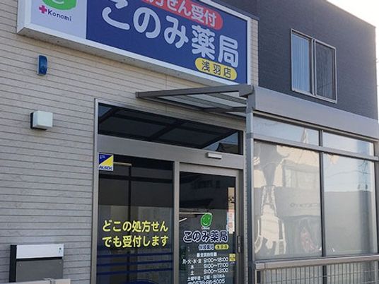 薬局の外観  