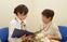 職員との相談シーン