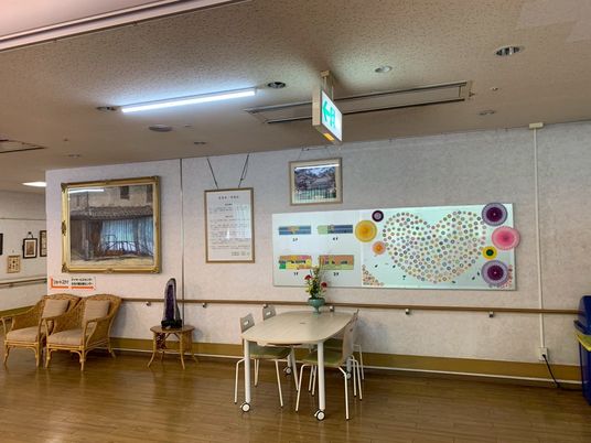 広々とした廊下