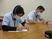 記入する職員の会議室  