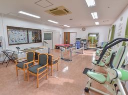広々とした機能訓練室