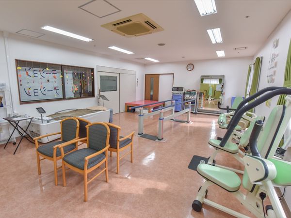 広々とした機能訓練室
