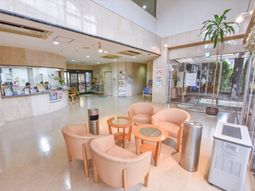 入り口付近のリラックス空間