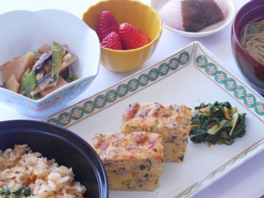 彩り豊かな和食セット