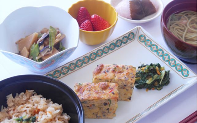 彩り豊かな和食セット