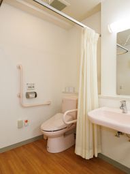 清潔なトイレの設備