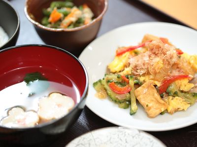 和風の健康的な料理