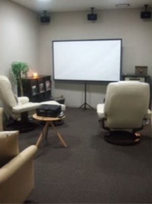 映画鑑賞が楽しめる部屋