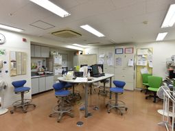 スタッフルームの様子