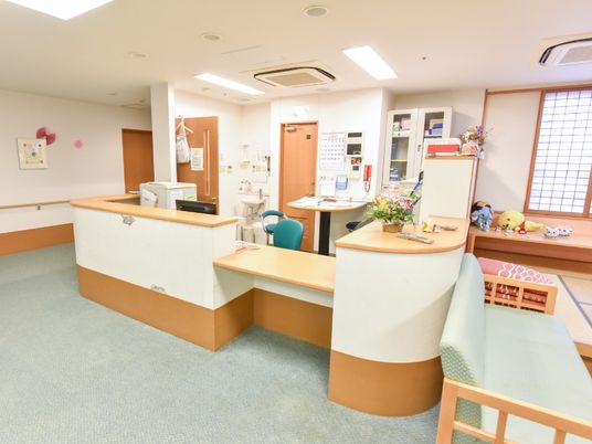 和室風フロント風景