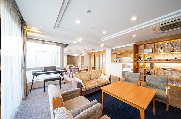 快適な共有ラウンジ