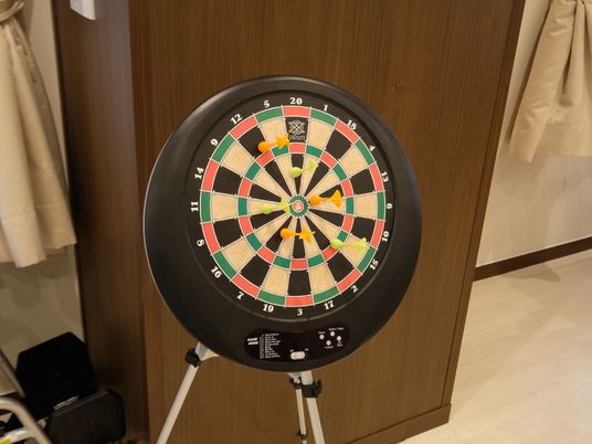 ダーツゲームの設置