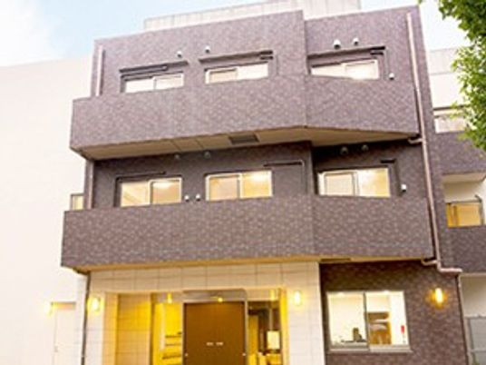 外観の建物正面  