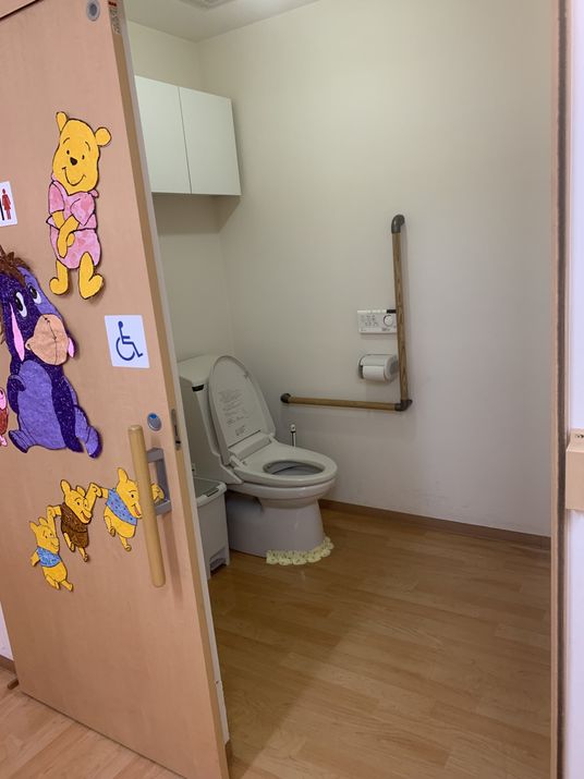 明るいトイレ空間