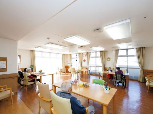 共用スペースの日常風景