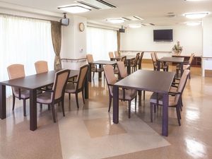 清潔感のある食堂