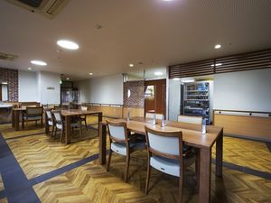 広々とした食堂