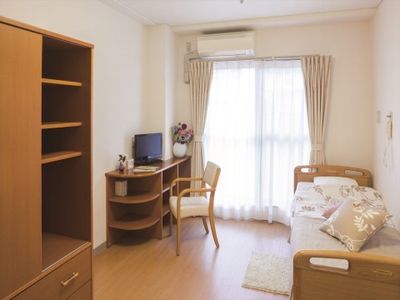 温かみのある居室空間