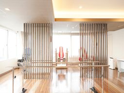 明るい機能訓練室