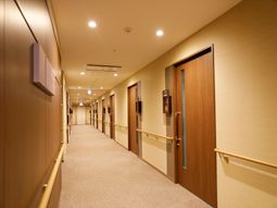 清潔感のある廊下