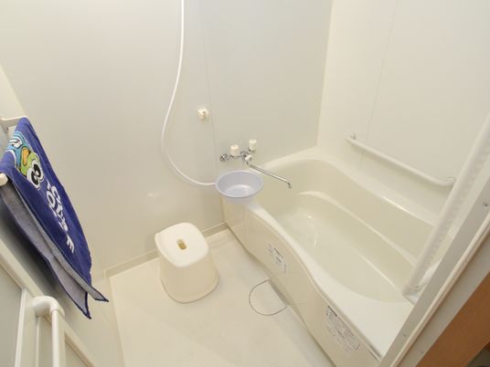 清潔な浴室の設備