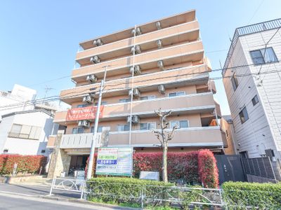 多階層の外観