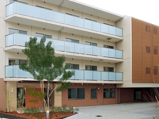 清潔感のある施設外観