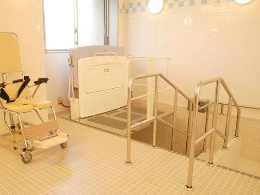 バリアフリー浴室設備