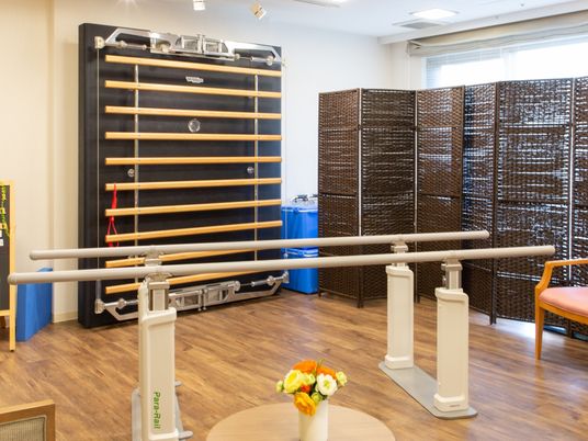 機能訓練用具のある部屋