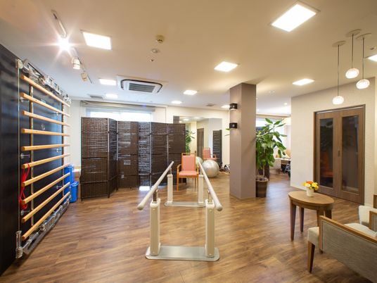 リハビリ設備が揃う空間