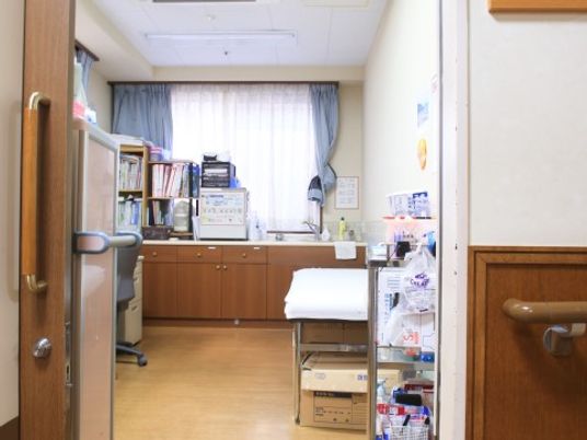 診療室の入り口