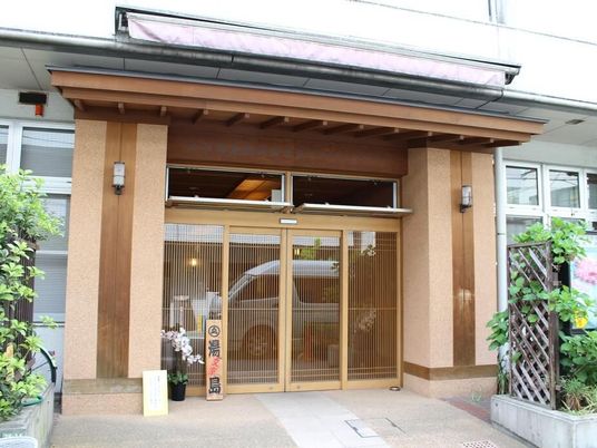 和風のエントランス  