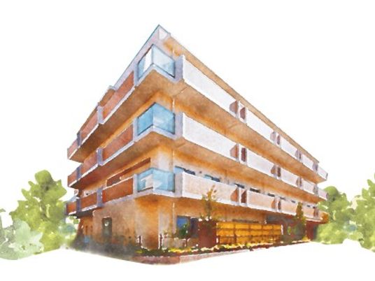 外観の建物  