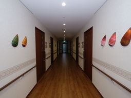 廊下のきれいな装飾
