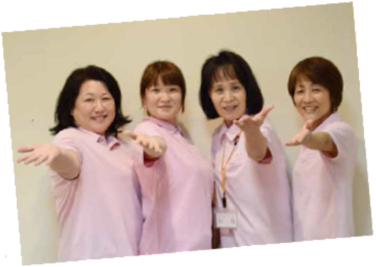 笑顔のスタッフの皆さん