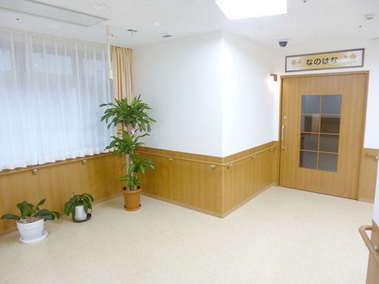 明るい廊下