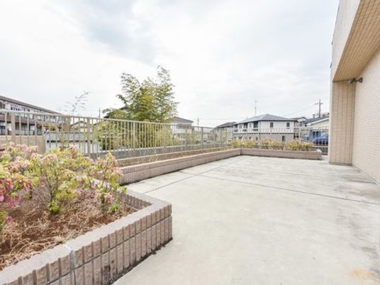 庭園付きのゆとりの空間