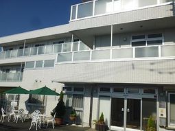 晴天の日の居室外観