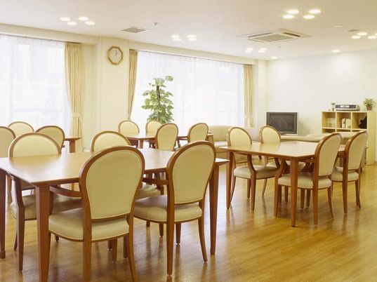 快適な空間の食堂