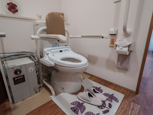 安心のトイレ設備