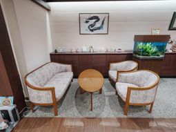 落ち着いたラウンジ