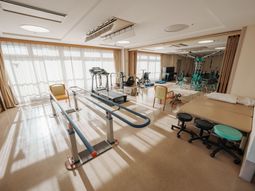 広々とした訓練室