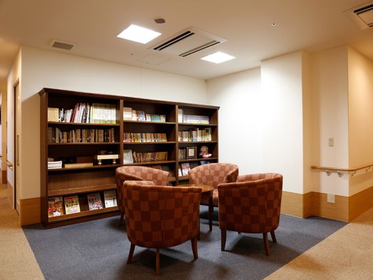読書が楽しめる快適空間