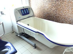 機能的な浴室