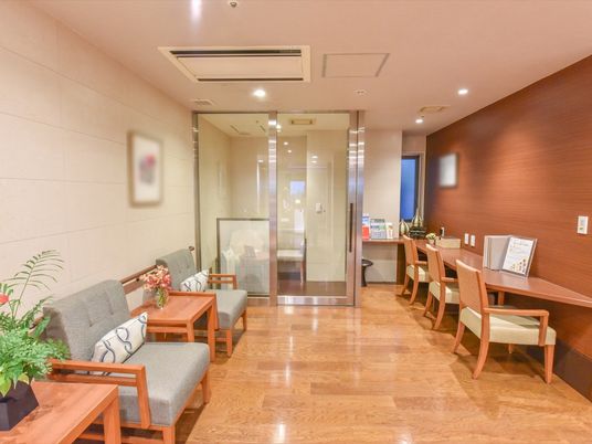 待合室の快適な空間