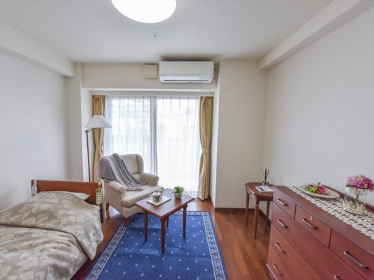 居心地の良い明るい居室