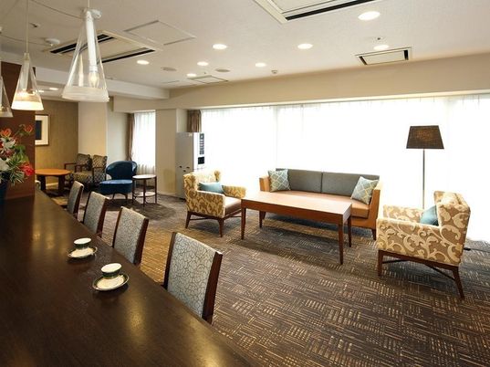 共有スペースの快適な居室