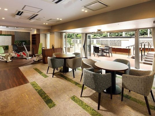 共有スペースの広々とした様子